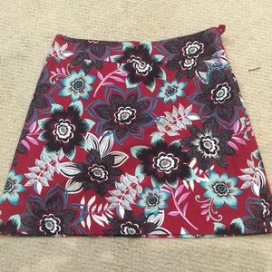 NWT Talbots Floral Skirt